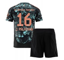Bayern Munich Joao Palhinha #16 Koszulka Wyjazdowa dzieci 2024-25 Krótki Rękaw (+ krótkie spodenki)